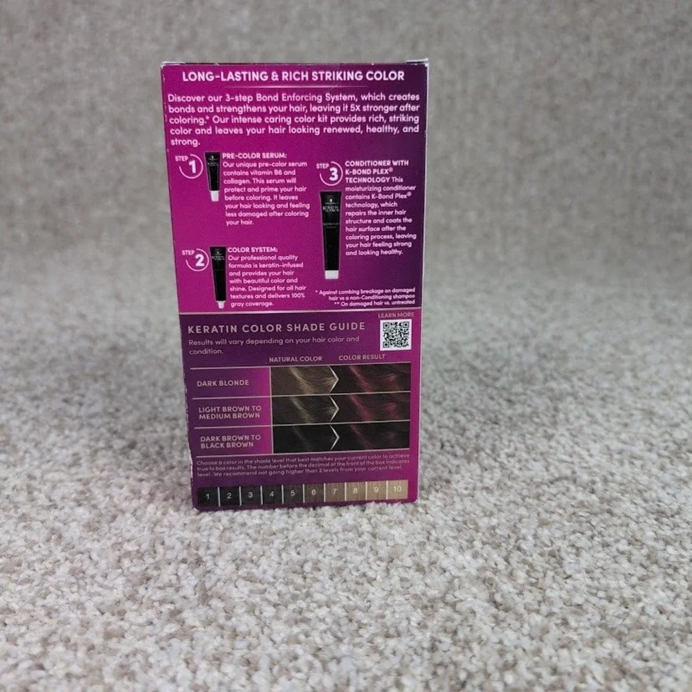 Schwarzkopf keratin color